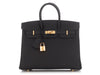 Hermès Black Togo Birkin 25