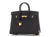 Hermès Black Togo Birkin 25