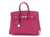 Hermès Rose Pourpre Togo Birkin 25