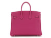 Hermès Rose Pourpre Togo Birkin 25