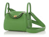 Hermès Mini Vert Yucca Clémence Lindy 20