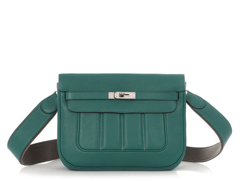 Hermès Malachite Swift Sac Berline 28