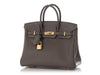 Hermès Etain Swift Birkin 25