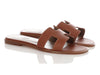 Hermès Brown Oran Sandals