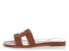 Hermès Brown Oran Sandals