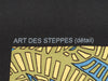 Hermès Art des Steppes Detail Silk Scarf 90cm