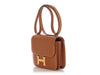 Hermès Gold Epsom Mirror Constance 18