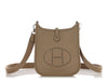 Hermès Beige Marfa Clémence Evelyne TPM