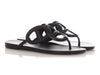 Hermès Black Rubber Egerie Sandals