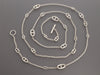 Hermès Sterling Silver Farandole Long Necklace 160