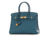 Hermès Bleu Colvert Togo Birkin 30