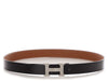 Hermès Black and Gold Reversible Belt Kit 32mm