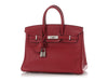 Hermès Rouge Grenat Swift Birkin 25