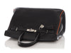 Hermès Black and Orange Togo Verso SO Birkin 35