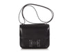 Hermès Black Box Calfskin Constance 18 with Aventurine Clasp