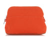 Hermès Orange Cotton Bolide Cosmetic Case PM