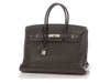 Hermès Graphite Clémence Birkin 35