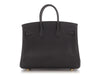 Hermès Black Swift Birkin 25