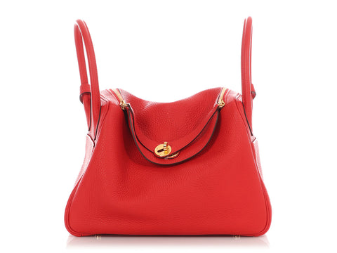 Hermès Rouge de Coeur Clémence Lindy 30