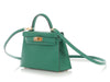 Hermès Mini Vert Vertigo Epsom Kelly 20