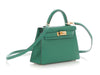 Hermès Mini Vert Vertigo Epsom Kelly 20