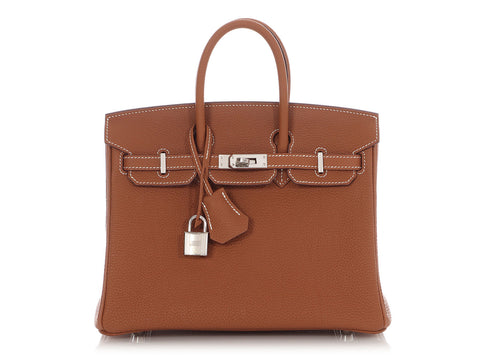 Hermès Gold Togo Birkin 25