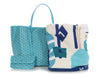 Goyard Turquoise Saint-Louis GM with Balise Beach Towel