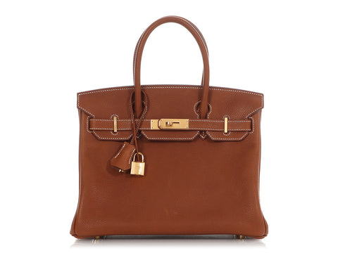 Hermès Fauve Barenia Faubourg Birkin 30