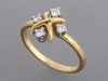 Tiffany & Co. Two-Tone Schlumberger Diamond Lynn Ring