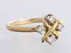 Tiffany & Co. Two-Tone Schlumberger Diamond Lynn Ring