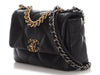 Chanel Small Black Quilted 19 Flap