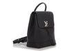 Louis Vuitton Black Calfskin Lockme Backpack