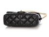 Chanel LE Mini Black Crumpled Calfskin 2.55 Reissue Hanger Flap Bag