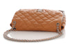 Chanel Maxi Dark Beige Quilted Chain Around Flap