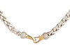 David Yurman Two-Tone Diamond Wheat Necklace