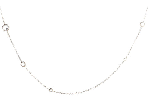 Ippolita Long Sterling Silver Rock Crystal Necklace