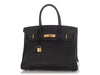 Hermès Black Togo Birkin 30