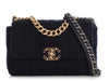 Chanel Small Navy Tweed 19 Flap