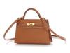 Hermès Gold Epsom Mini Kelly 20