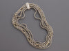 David Yurman Two-Tone 4-Row Layered Bib Necklace