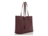 Saint Laurent Large Burgundy Shopping Tote