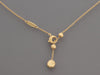 Marco Bicego 18K Yellow Gold Jaipur Satin Circle Drop Pendant Necklace