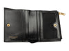 Saint Laurent Tiny Black Cassandre Bifold Compact Wallet