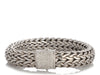 John Hardy Large Two-Tone Diamond Classic Chain Bracelet