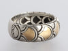 John Hardy Two-Tone Naga Scale Band Ring