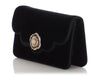 Judith Leiber Mini Black Velvet Bag