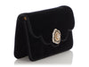 Judith Leiber Mini Black Velvet Bag