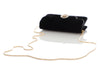 Judith Leiber Mini Black Velvet Bag