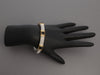 Judith Ripka Two-Tone Onyx and Diamond Kick Cuff Bracelet