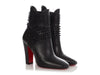 Christian Louboutin Black Calf Praguoise 100 Ankle Boots